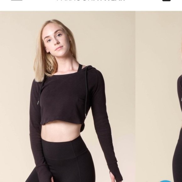 Paragon Fitwear Jackets & Blazers - Paragon Fitwear - Verona Hoodie - Black